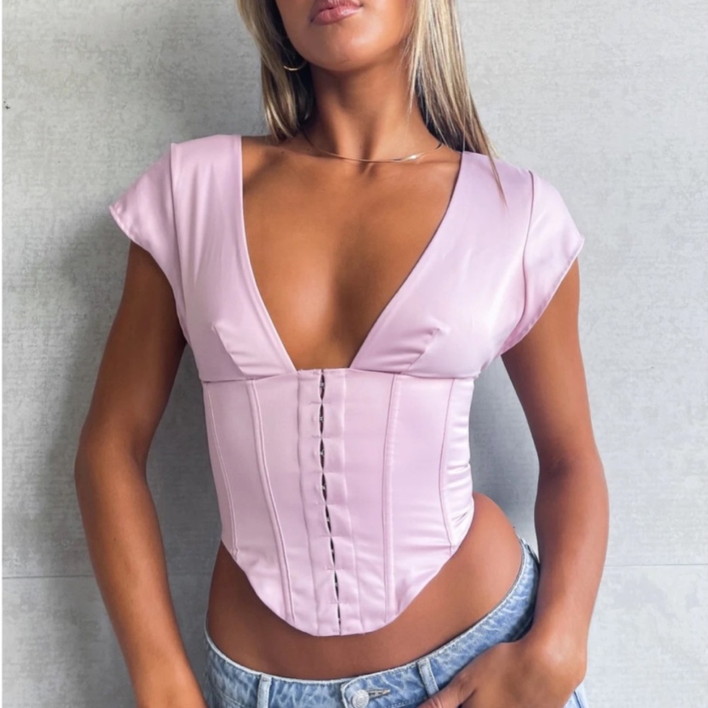 White fox no love lost bustier top